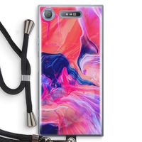 Earth And Ocean: Sony Xperia XZ1 Transparant Hoesje met koord