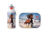 2-delige Mepal lunchset campus wild horse lunchbox + drinkfles pop-up