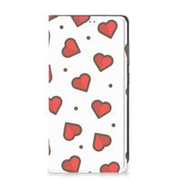 Samsung Galaxy A52 Hoesje met Magneet Hearts