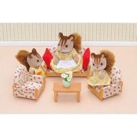 SYLVANIAN FAMILIES 4464 Sofa + 2 fauteuils + tafel
