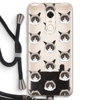 It's a Purrr Case: Xiaomi Redmi 5 Transparant Hoesje met koord