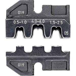 Knipex Knipex-Werk 97 49 05 Krimpinzetstuk Ongeïsoleerde, open connectoren Geschikt voor tangen Stekkerbreedte 2.8/6.3 mm 0.5 tot 6 mm² Geschikt voor merk
