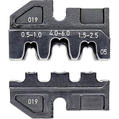 Knipex Knipex-Werk 97 49 05 Krimpinzetstuk Ongeïsoleerde, open connectoren Geschikt voor tangen Stekkerbreedte 2.8/6.3 mm 0.5 tot 6 mm² Geschikt voor merk