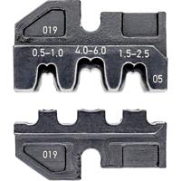 Knipex Knipex-Werk 97 49 05 Krimpinzetstuk Ongeïsoleerde, open connectoren Geschikt voor tangen Stekkerbreedte 2.8/6.3 mm 0.5 tot 6 mm² Geschikt voor merk