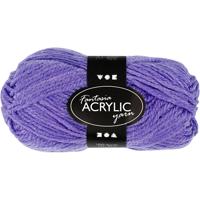 Creativ Company Acrylgaren neon - paars, 50gr