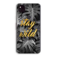 Stay wild: Google Pixel 4a 5G Transparant Hoesje