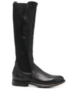 Silvano Sassetti bottes en cuir - Noir - thumbnail