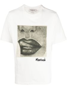 Fiorucci t-shirt en coton biologique à imprimé graphique - Blanc