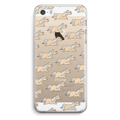 Ponys: iPhone 5 / 5S / SE Transparant Hoesje
