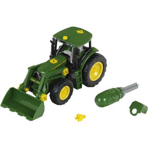 John Deere tractor met frontlader Speelgoedvoertuig