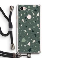Terrazzo N°19: Pixel 3 Transparant Hoesje met koord