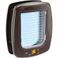 FERPLAST Chatiere kunststof schommel - 26,2 x 10,2 x 31,2 cm - bruin - voor grote katten en kleine honden