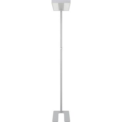 Renkforce RF-6410434 Staande LED-lamp LED 60 W Energielabel: E (A - G) Zilver-grijs