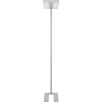 Renkforce RF-6410434 Staande LED-lamp LED 60 W Energielabel: E (A - G) Zilver-grijs