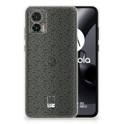 Motorola Edge 30 Neo | TPU bumper | Stripes Dots