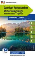 Wandelkaart 3 Outdoorkarte Garmisch / Partenkirchen, Wettersteingebirge | Kümmerly & Frey