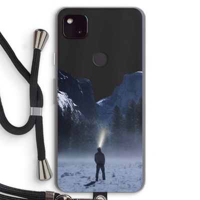 Wanderlust: Pixel 4a 5G Transparant Hoesje met koord