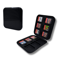 Game Card Case geschikt voor Nintendo Switch games - Accessoires Switch - 12 Games - Opbergen - Beschermen - Travel Koffer - Plastic - Siliconen - Zwart - thumbnail