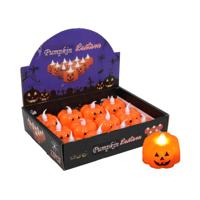 LED Theelicht pompoen Halloween