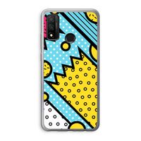 Pop Art #1: Huawei P Smart (2020) Transparant Hoesje