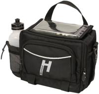 Haberland handlebar bags bottle,black,w.e-adapter
