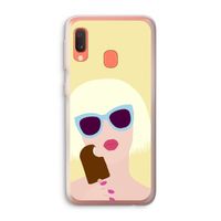 Ice cream: Samsung Galaxy A20e Transparant Hoesje