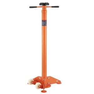 VEVOR Jack Stand 750kg Draagvermogen Heavy Duty Auto Jack Stand 975mm tot 1900mm Jack Stand met twee wielen en driehoekige basis Autosteun