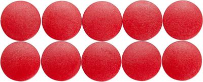 Maul Solid whiteboard magneet 600gr 10 stuks rood