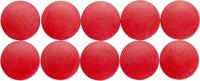 Maul Solid whiteboard magneet 600gr 10 stuks rood