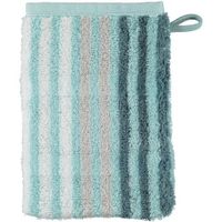 Cawö Cawö Noblesse Seasons Washandje Streifen - mint - 16x22