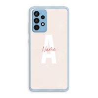 Strawberry Milkshake: Samsung Galaxy A52 Transparant Hoesje