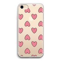 Ondersteboven verliefd: iPhone 7 Transparant Hoesje