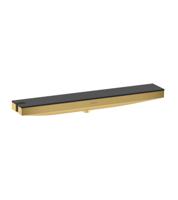 Hansgrohe Rainfinity muuraansluiting Porter 500 met douchehouder en planchet L, Polished Gold Optic