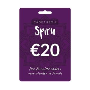 Spiru Cadeaukaart €20 (Digitaal)