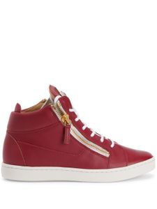 Giuseppe Zanotti baskets Nicki en cuir - Rouge