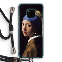 The Pearl Earring: Huawei Mate 20 Pro Transparant Hoesje met koord
