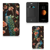 Apple iPhone 7 Plus | 8 Plus | Hoesje maken | Pauw met Bloemen