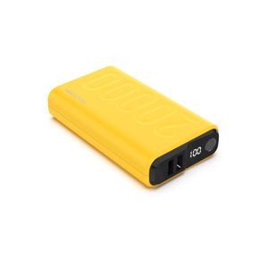 RealPower PB-20000 Power Pack Powerbank 20000 mAh Li-ion USB, USB-C Geel