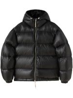 Jil Sander padded drawstring-hood jacket - Noir - thumbnail