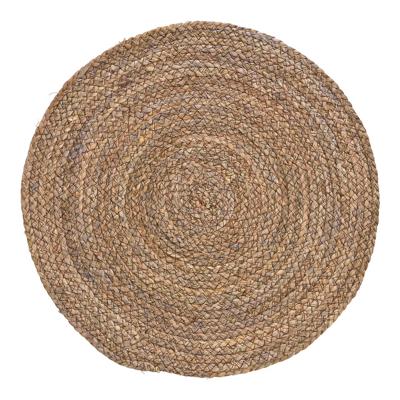 Rotan Placemats Rond - grof bruin - Dia 38 cm - handgemaakt van natuurlijk materiaal
