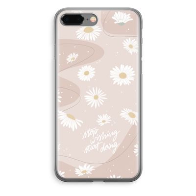 Daydreaming becomes reality: iPhone 8 Plus Transparant Hoesje