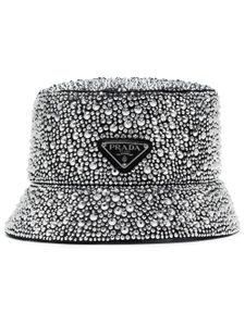 Prada bob à ornements en cristal - Noir