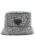 Prada bob à ornements en cristal - Noir