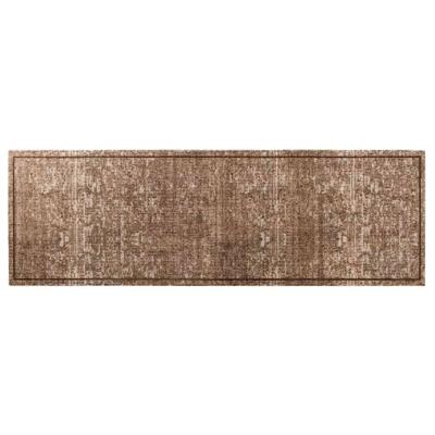 Leen Bakker - Keukenloper Velvet - 50x150 Cm - Polyamide - Beige