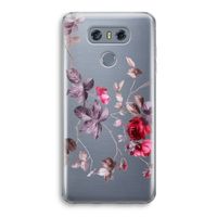 Mooie bloemen: LG G6 Transparant Hoesje