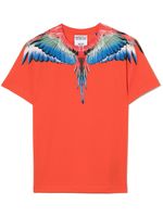 Marcelo Burlon County Of Milan Kids t-shirt à imprimé Wings - Rouge - thumbnail