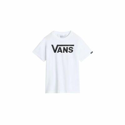 T-Shirt met Korte Mouwen voor kinderen Vans Vans Classic Wit - Maat: 6-7 jaar