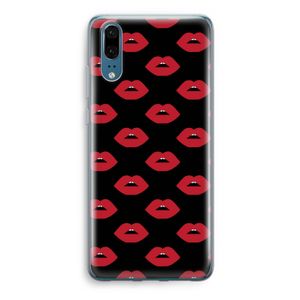 Lips: Huawei P20 Transparant Hoesje