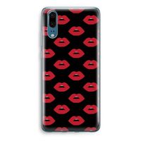 Lips: Huawei P20 Transparant Hoesje