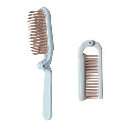 Draagbare vouwen ABS handvat make-up haar kam lengte: 18cm (blauw)